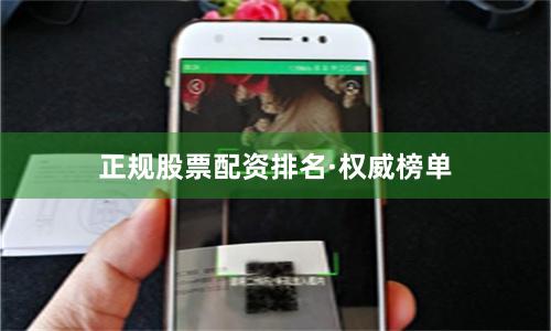 正规股票配资排名·权威榜单